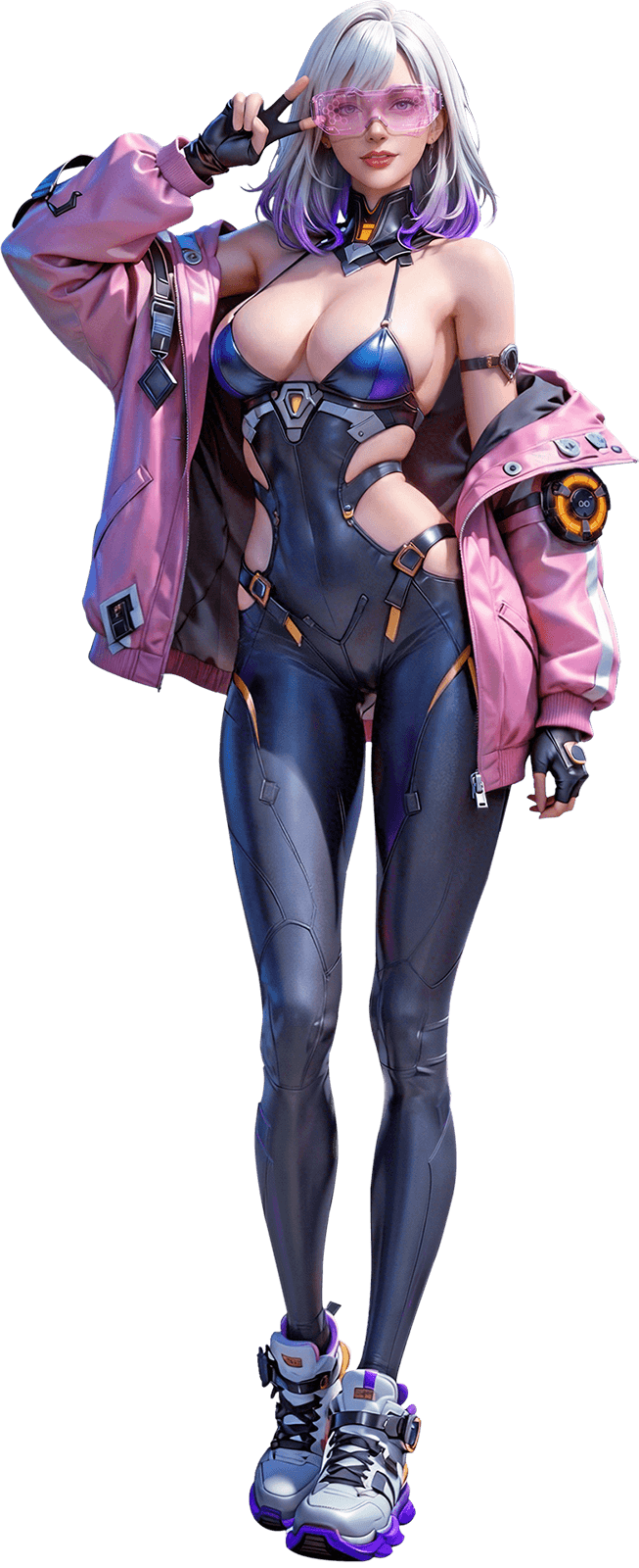 終末のタイタン：ラストラッシュの指揮官Daphne公式キャラクター画像