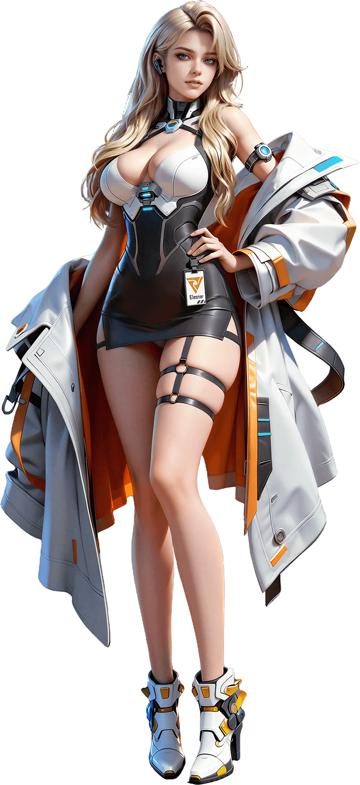 終末のタイタン：ラストラッシュの指揮官Eleanor公式キャラクター画像