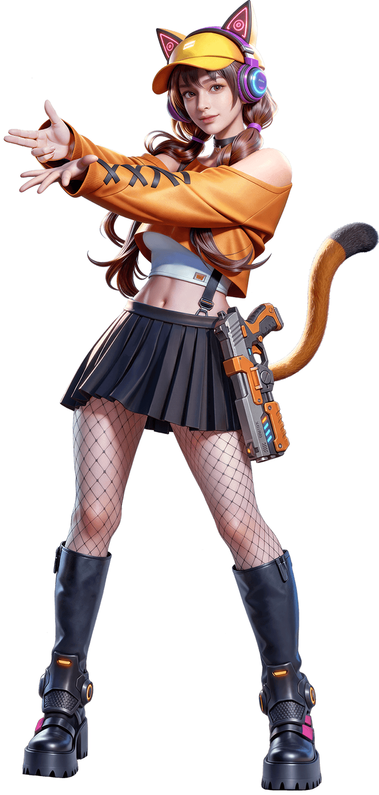 終末のタイタン：ラストラッシュの指揮官Ha Yoon公式キャラクター画像